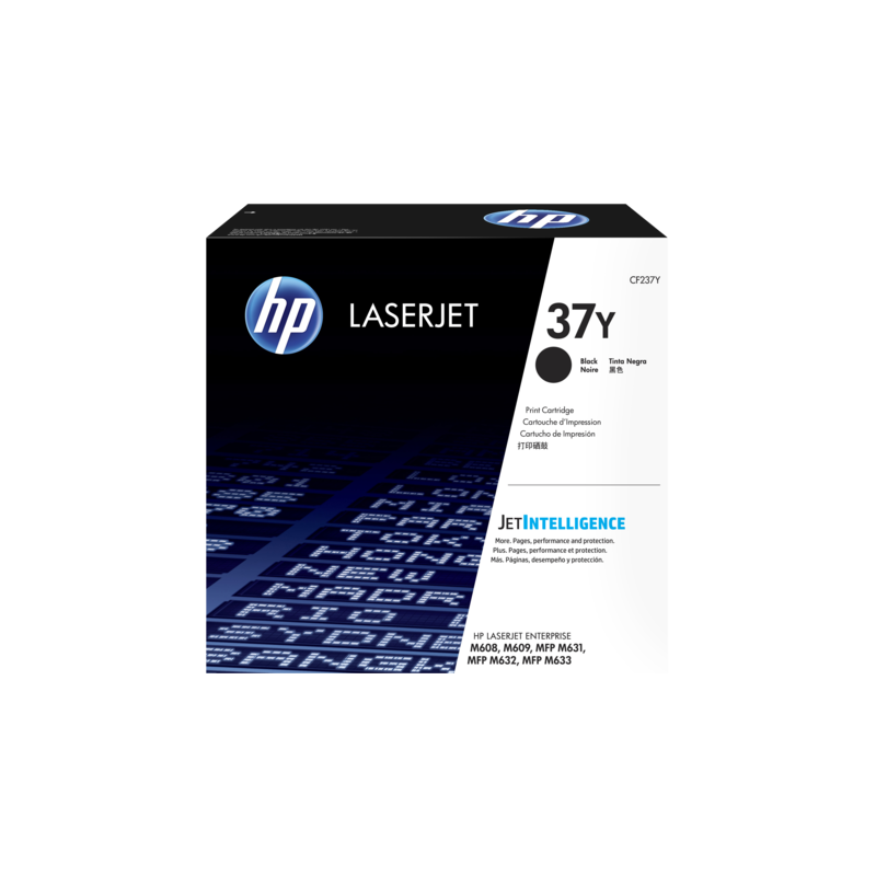 HP 37Y EXTRA HIGH YIELD BLACK ORIGINAL LASERJET TONER CARTRIDGE