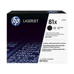 HP 81X BLACK LASERJET TONER CARTRIDGE
