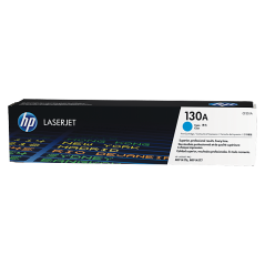 HP 130A CYAN LASERJET TONER CARTRIDGE-M153/M176/M177