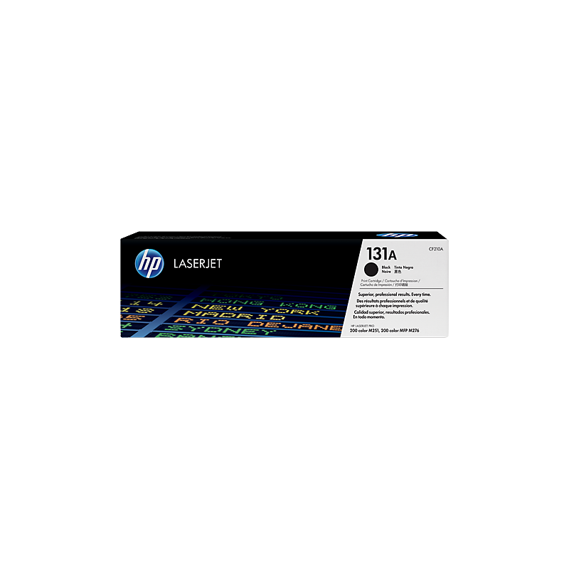 HP 131A BLACK TONER 1600 PAGE YIELD FOR LJ PRO M251/M276