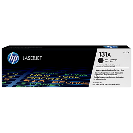 HP 131A BLACK TONER 1600 PAGE YIELD FOR LJ PRO M251/M276