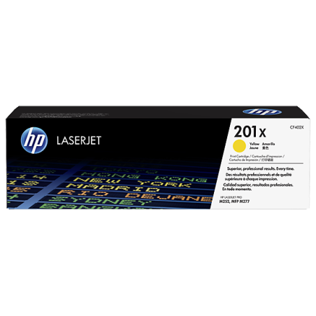 HP 201X YELLOW LASERJET TONER CARTRIDGE