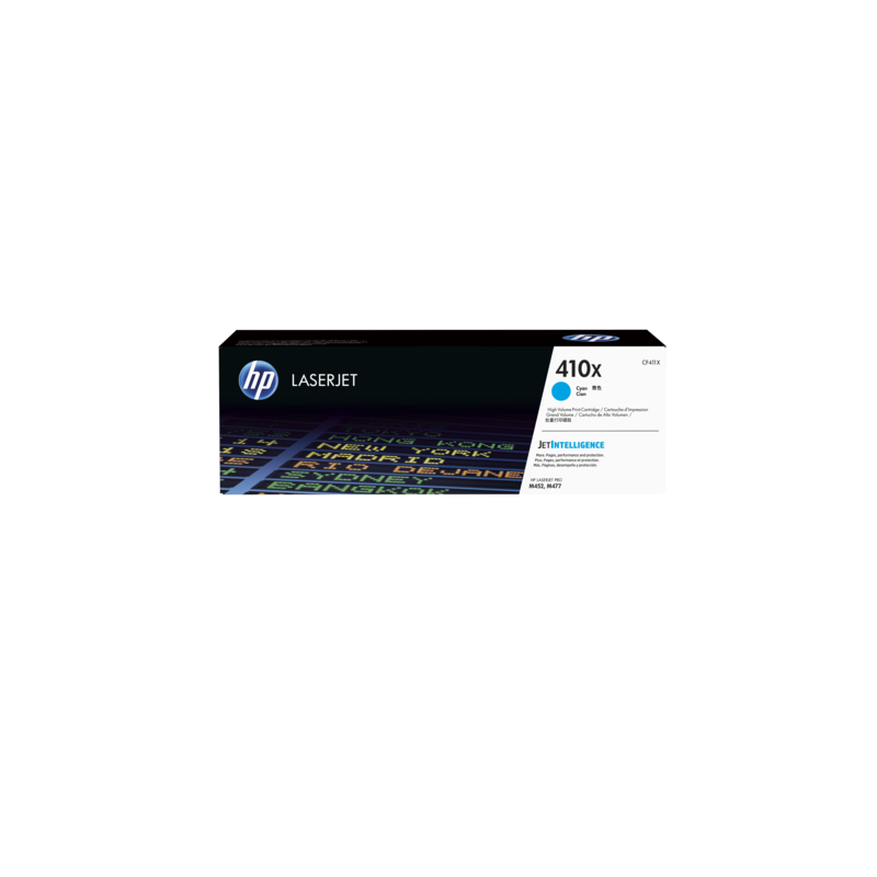 HP 410X CYAN LASERJET TONER CARTRIDGE 5K LJET M452/M477