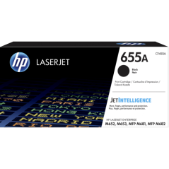HP 655A BLACK ORIGINAL LASERJET TONER CARTRIDGE