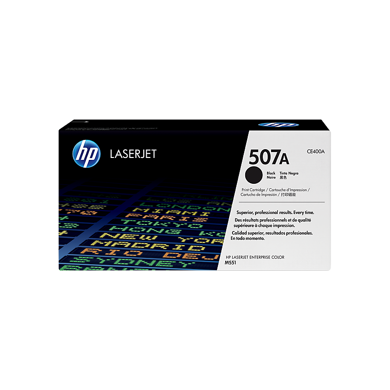 HP 507A BLACK TONER 5500 PAGE YIELD FOR M551