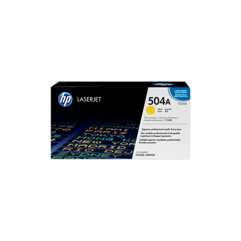 HP CE252A YELLOW TONER 7000 PAGE YIELD FOR CP3520 CM3530