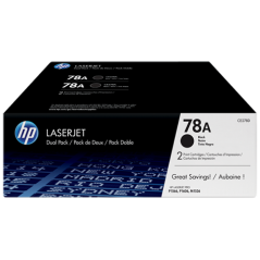 HP 78A BLK DUAL PACK LJ TONER CARTRIDGE