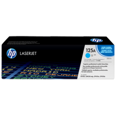 HP 125A CYAN TONER 1400 PAGE YIELD FOR CLJ CM1312 CP15XX