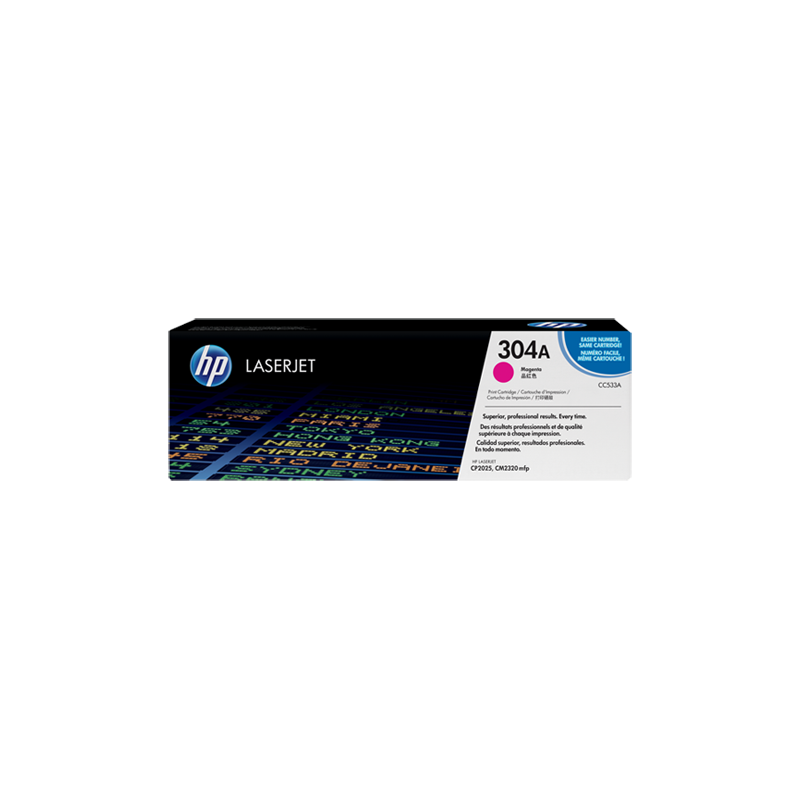 HP 304A MAGENTA TONER 2800 PAGE YIELD FOR CLJ CP2025 CM2320MFP