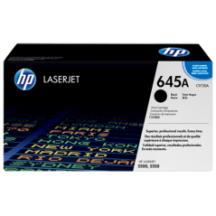 HP 645A BLACK TONER 13000 PAGE YIELD FOR CLJ 5500 5550