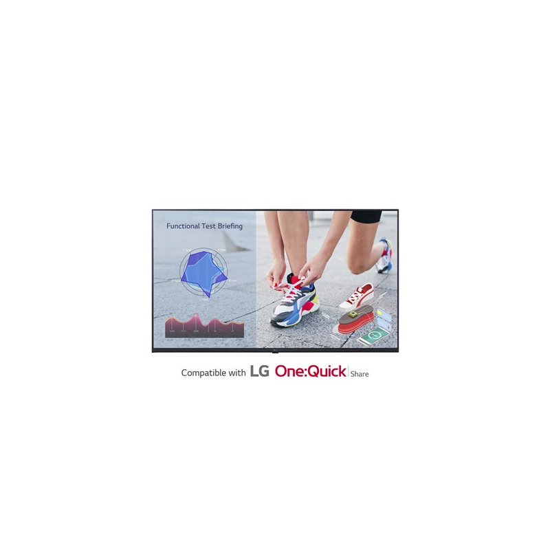 LG 86 86UL3J 4K IPS 330NITS 1MIL1 DYNAMIC CR WEBOS 6.0 DIGITAL SIGNAGE PANELS