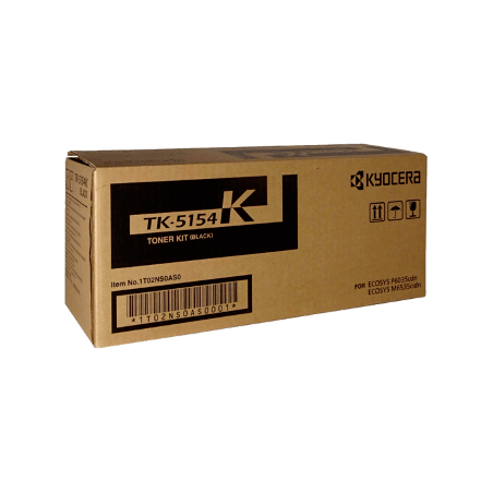 TK-5154K BLACK TONER 12K FOR M6535CIDN / P6035CDN