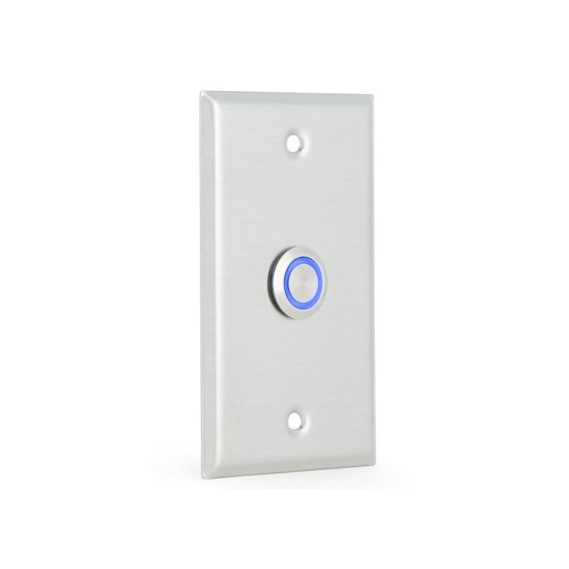 WALL SWITCH SINGLE GANG BLUE LED