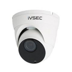 IVSEC TURRET IP CAMERA, 5MP, 2.8MM-12MM MOTORISED LENS, 20FPS, POE, IP66, 40M IRNC312XE