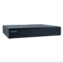 IVSEC NR6644EX NVR, 64 CHANNELS, 2 GIGABIT PORTS, 4 BAYS, H265, 4K HDMI, ADV IVSNR6644EX