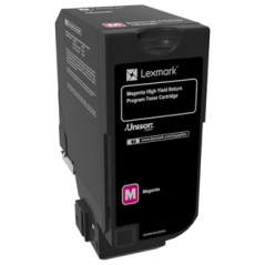 LEXMARK CS725 MAGENTA HIGH YIELD RETURN PROGRAM TONER CARTRIDGE 12K
