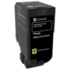 CS720/CS725/CX725 YELLOW RETURN PROGRAM TONER CART 3K