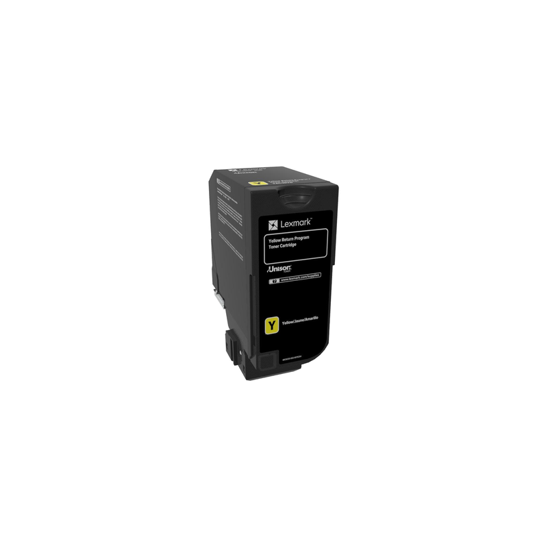 CS720/CS725/CX725 YELLOW RETURN PROGRAM TONER CART 3K