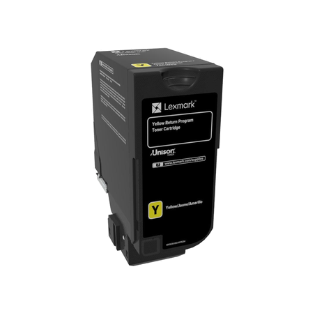 CS720/CS725/CX725 YELLOW RETURN PROGRAM TONER CART 3K