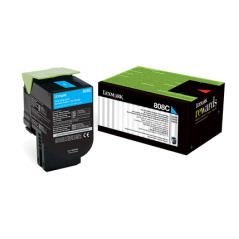 808C CYAN RETURN TONER CARTRIDGE 1K CX310/410/510