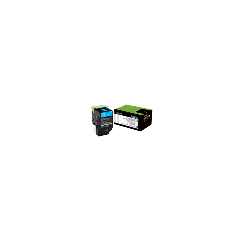 808C CYAN RETURN TONER CARTRIDGE 1K CX310/410/510
