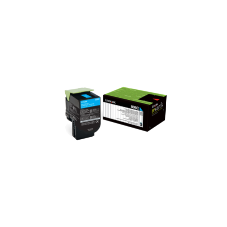 808C CYAN RETURN TONER CARTRIDGE 1K CX310/410/510