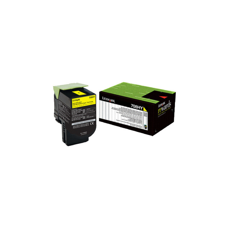 708XYE YELLOW EXTRA HIGH YIELD CORPORATE TONER CARTRIDGE 4K CS510