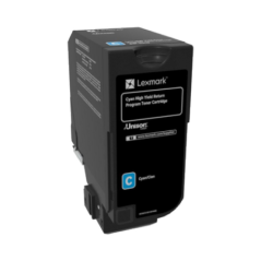 CX725 CYAN HIGH YIELD RETURN PROGRAM TONER CARTRIDGE 16K
