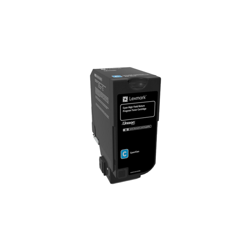 CX725 CYAN HIGH YIELD RETURN PROGRAM TONER CARTRIDGE 16K