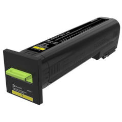 CX825/CX860 YELLOW EXTRA HIGH YIELD RETURN PROGRAM TONER CART 22K