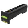 CX825/CX860 YELLOW EXTRA HIGH YIELD RETURN PROGRAM TONER CART 22K