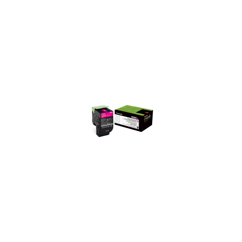 808XME MAGENTA EXTRA HIGH YIELD CORPORATE TONER CARTRIDGE 4K CX510