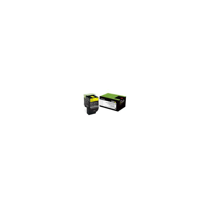 808XYE YELLOW EXTRA HIGH YIELD CORPORATE TONER CARTRIDGE 4K  CX510