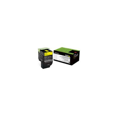 808XYE YELLOW EXTRA HIGH YIELD CORPORATE TONER CARTRIDGE 4K  CX510