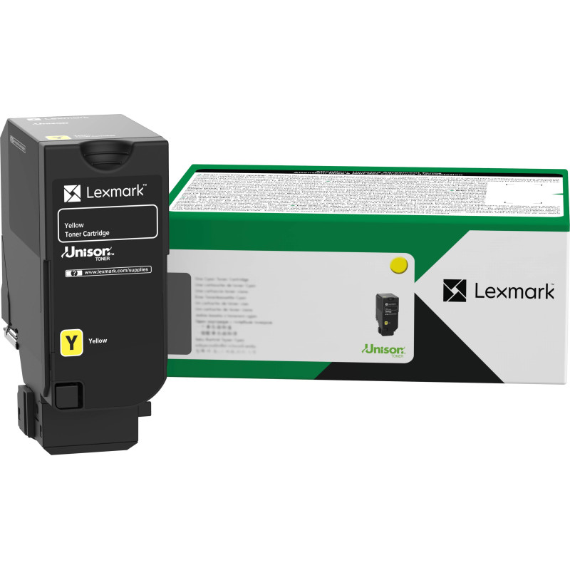 LEXMARK CX735 YELLOW RETURN PROGRAM 16.2K TONER CARTRIDGE