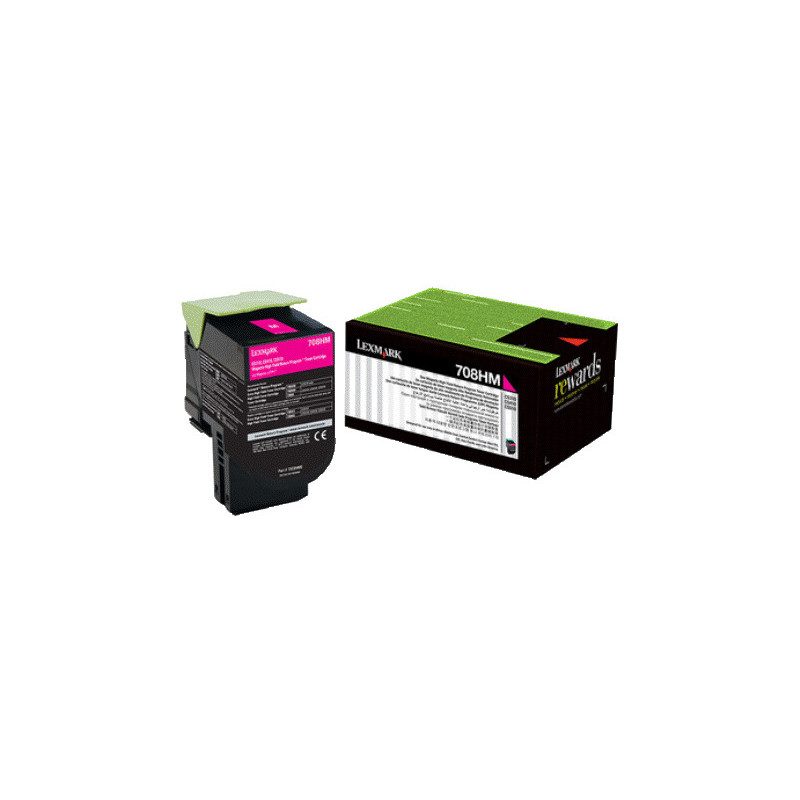 708HME MAGENTA HIGH YIELD CORPORATE TONER CARTRIDGE 3K CS310/CS410/CS510