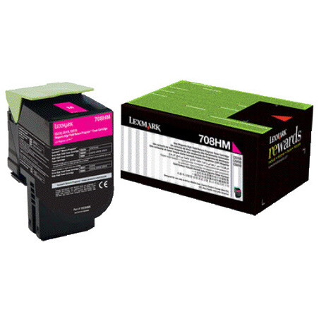 708HME MAGENTA HIGH YIELD CORPORATE TONER CARTRIDGE 3K CS310/CS410/CS510
