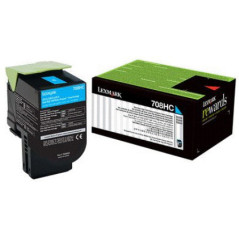 708HCE CYAN HIGH YIELD CORPORATE TONER CARTRIDGE 3K CS310/CS410/CS510