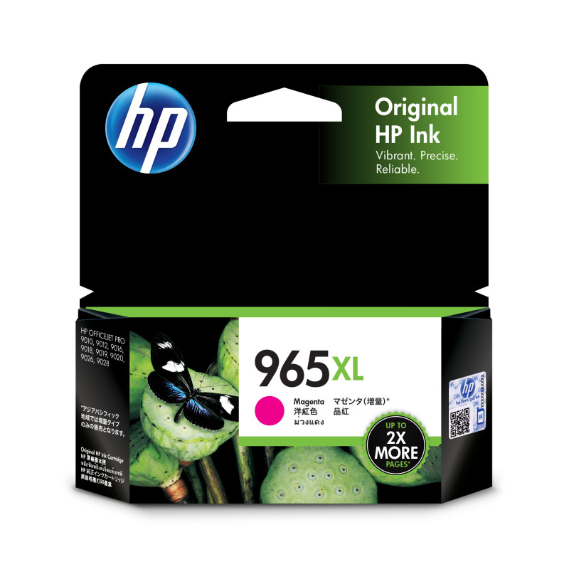 HP 965XL MAGENTA ORIGINAL INK CARTRIDGE 1600 PAGES