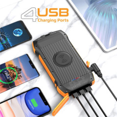 CHOETECH B657 20000mAh Solar Power Bank