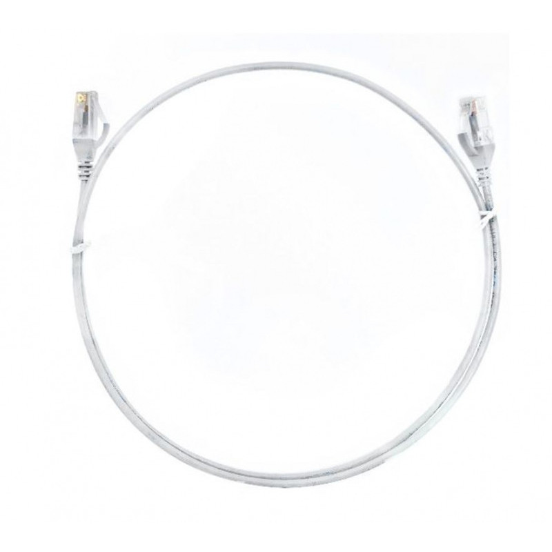 8WR CAB NW-CAT6-0.50-ULTRA-THIN-WHITE