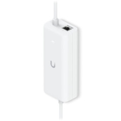 Ubiquiti PoE Integrated AC Adapter, AC Adapter With Integrated PoE, Enabling UniFi Cloud Gateway Device To Support PoE Output On