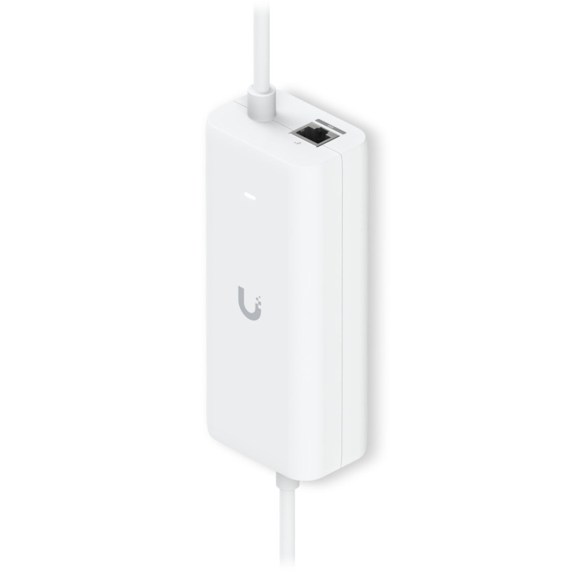 Ubiquiti PoE Integrated AC Adapter, AC Adapter With Integrated PoE, Enabling UniFi Cloud Gateway Device To Support PoE Output On