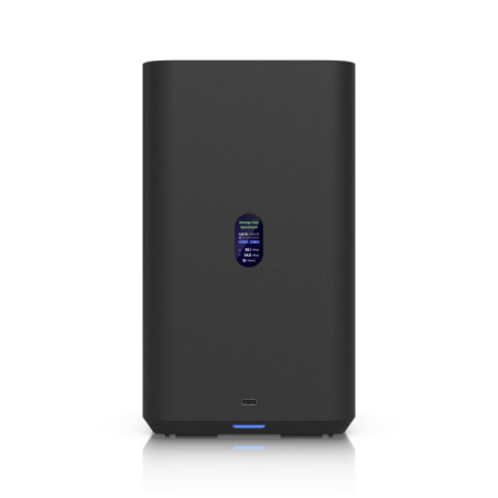 Ubiquiti UNAS 2, Black, UniFi Network Attached Storage (2)3.5' HDD Bays, 2.5 GbE Networking, USB-C Connectivity, PoE++ Adapter, 