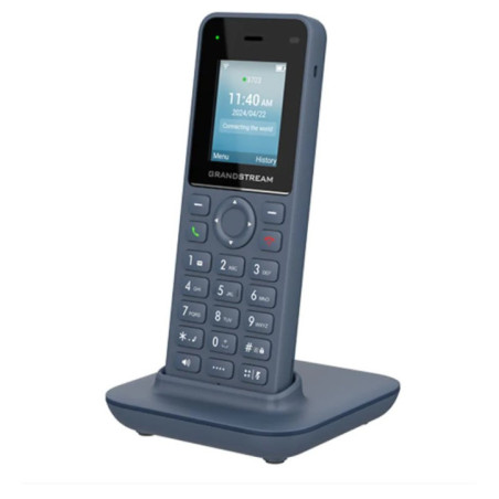 Grandstream WP816 Cordless Wi-Fi IP Phone with Integrated Dual-Band and 6-Hour Talk Time, Bluetooth, Wi-Fi, HD voice, 2 SIP Acco