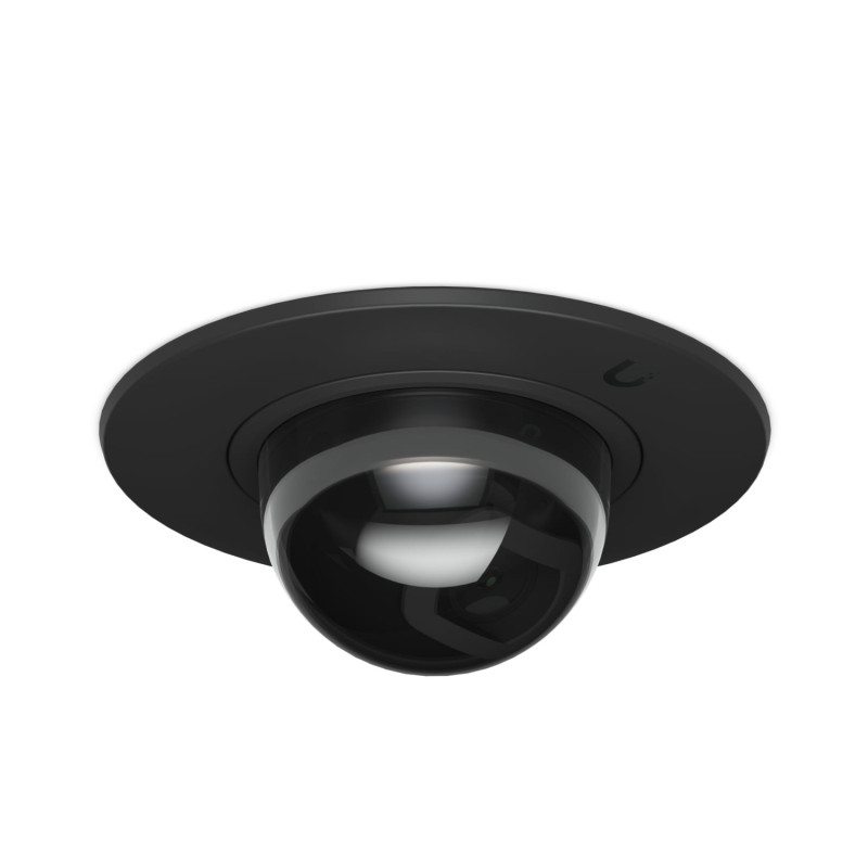 Ubiquiti G5 Dome Camera Ultra Flush Mount,Black,Accessory For Recessed Instal Into A Wall/Ceiling With Smoked Bubble Enhanced Di