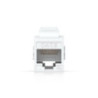Ubiquiti Cat6 Keystone Coupler, 12-Pack, White, Pass-Through Cat6 Keystone Coupler For Connecting Pre-Terminated Ethernet Cables