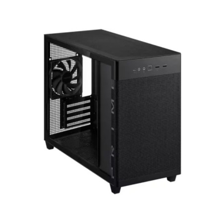 MicroATX Case: Tempered Glass Black, 1 x Headphone 1 x Microphone 2 x USB 3.2 Gen1 1 x USB 3.2 Gen2 Type C, Support mATX/mini-It