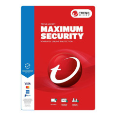 Trend Micro Maximum Security 3 Devices, 2 Year Physical Card