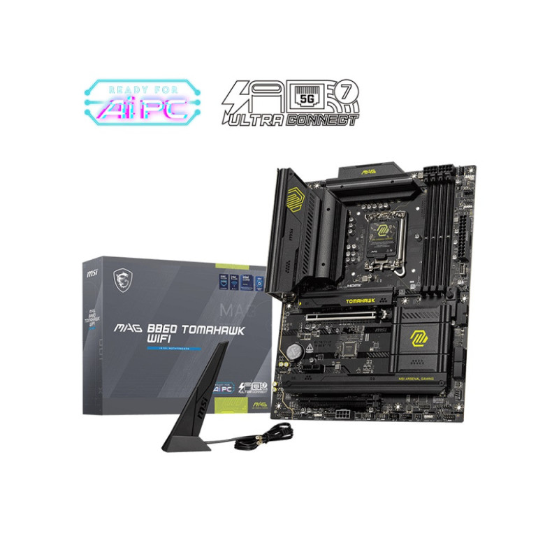 MSI MAG B860 TOMAHAWK WIFI LGA-1851 Motherboard
